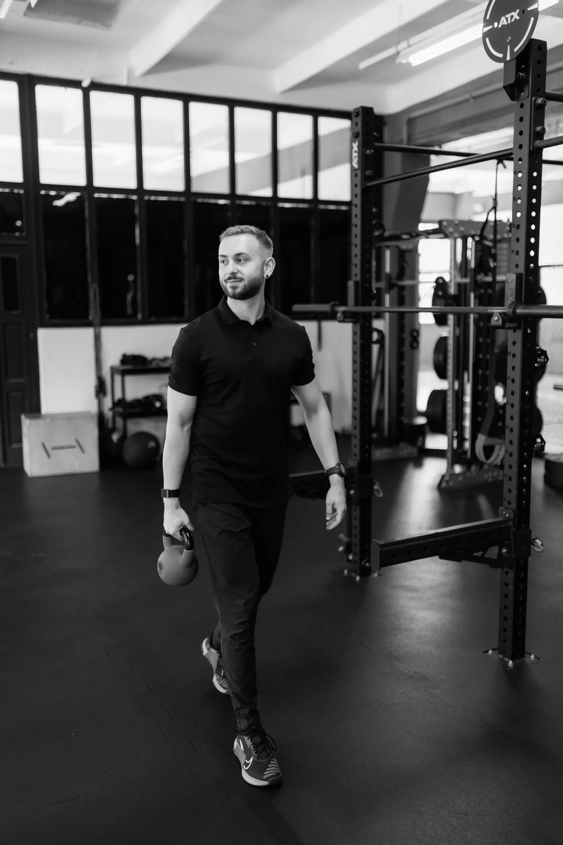 Kettlebell az edzőteremben